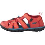 Chaussures de sport Keen rouge coquelicot en caoutchouc à lacets Pointure 29 look fashion pour enfant 