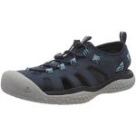 Chaussures de randonnée Keen bleu marine résistantes à l'eau à lacets Pointure 41 look fashion pour femme 