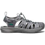 Sandales outdoor Keen grises en caoutchouc à lacets Pointure 38 pour femme en promo 