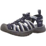Chaussures de randonnée Keen bleu marine en caoutchouc à lacets Pointure 35 look fashion pour femme 