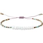 KELITCH Bracelets De Perles Coquillages Naturels Bracelets D'amitié Pour Femmes Bracelets De Perles Miyuki (Coloré U)