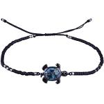 Bracelets Kelitch argentés à perles à motif tortues fantaisie look fashion 
