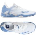 Chaussures de salle Kempa Attack blanches en caoutchouc respirantes Pointure 44,5 pour femme 