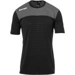 T-shirts de handball Kempa noirs en polyester respirants Taille M classiques pour homme en promo 