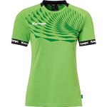 T-shirts de handball Kempa verts respirants à manches courtes Taille XS look fashion pour femme 