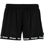 Shorts de running Kempa noirs respirants Taille XS look fashion pour femme 