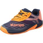 Chaussures de handball Kempa orange fluo en caoutchouc Pointure 29 look fashion pour enfant 