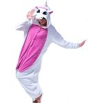 Kenmont Adulte Unisexe Anime Animal Costume Cosplay Combinaison Pyjama Licorne Nuit Vêtements Soirée de Déguisement Outfit (Taille XL: 178-188CM, Rose-Wing)