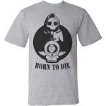Kenny Born to Die T-shirt pour homme, gris, XXL