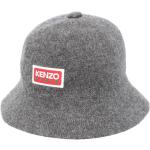 Chapeaux de créateur Kenzo gris look urbain 