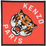 Bandanas de créateur Kenzo rouges à motif tigres Tailles uniques pour homme 