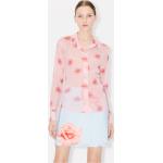Chemises cintrées de créateur Kenzo rose bonbon all over Taille S pour femme 