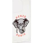 Coques & housses iPhone de créateur Kenzo gris perle en polycarbonate à perles à motif éléphants 
