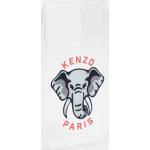 Coques & housses iPhone de créateur Kenzo gris perle en polycarbonate à perles à motif éléphants 