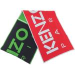 Écharpes à mailles de créateur Kenzo Logo vertes en lycra Tailles uniques pour homme en promo 