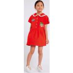 Robes à manches courtes rouges Taille 10 ans pour fille de la boutique en ligne Kenzo 