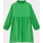 Robes plissées vertes all over à volants à motif animaux Taille 6 ans pour fille de la boutique en ligne Kenzo 