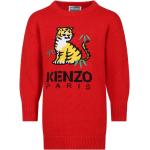Robes longues Kenzo rouges en viscose à motif tigres de créateur Taille 10 ans pour fille de la boutique en ligne Miinto.fr avec livraison gratuite 