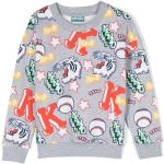 Sweatshirts Kenzo gris de créateur Taille 6 ans pour fille de la boutique en ligne Miinto.fr avec livraison gratuite 