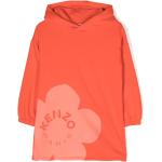 Robes longues Kenzo orange à motif fleurs de créateur Taille 10 ans look fashion pour fille de la boutique en ligne Miinto.fr avec livraison gratuite 