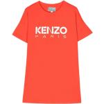 T-shirts à col rond Kenzo orange en coton bio éco-responsable de créateur Taille 10 ans look fashion pour fille de la boutique en ligne Miinto.fr avec livraison gratuite 