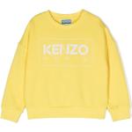 Sweats Kenzo Kids jaunes en coton mélangé enfant Taille 2 ans 