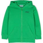 Sweats zippés Kenzo Kids vert émeraude enfant Taille 2 ans classiques 