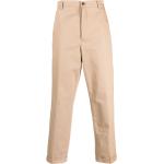 Pantalons droits de créateur Kenzo Logo beiges Taille 3 XL W42 pour homme en promo 