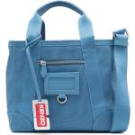 Kenzo sac cabas à étiquette logo - Bleu
