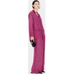 Pantalons de pyjama de créateur Kenzo roses all Over en viscose Taille M pour femme 