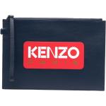 Minaudières de créateur Kenzo Logo bleues pour femme en promo 