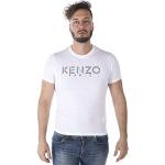 T-shirts de créateur Kenzo blancs à manches courtes à manches courtes Taille 3 XL look fashion pour homme 