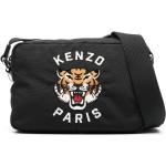 Kenzo sac porté épaule à motif Tiger - Noir