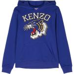 Kenzo hoodie Tiger Varsity - Bleu