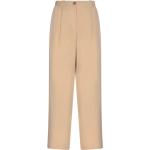 Pantalons large de créateur Kenzo beiges à logo en lyocell éco-responsable Taille XS pour femme 