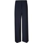 Pantalons large de créateur Kenzo bleus en laine Taille XS pour femme 
