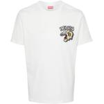 Kenzo t-shirt en coton Varsity Jungle - Blanc