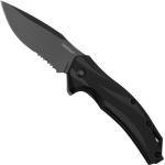 Kershaw Lateral Black Serrated 1645 Assisted Black FRN couteau de poche