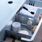 Armoires de salle de bain KEUCO grises en aluminium 