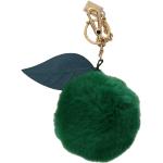 Porte-clés de créateur Dolce & Gabbana Dolce verts en cuir en cuir 
