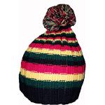 KGM Accessories Bob Marley Bonnet à rayures Rasta