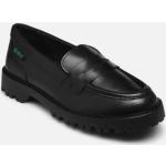 Chaussures casual Kickers Kick noires en cuir Pointure 39 look casual pour femme 