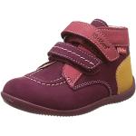 Chaussures Kickers rouge bordeaux en cuir Pointure 22 look fashion pour bébé 