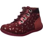Chaussures casual Kickers rouge bordeaux Pointure 26 look casual pour fille 