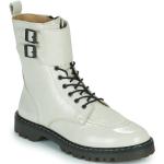 Chaussures Kickers blanches en cuir en cuir Pointure 38 pour femme en promo 