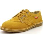 Chaussures casual Kickers jaunes en cuir Pointure 40 look casual pour femme 
