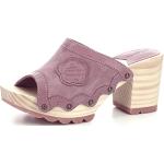 Tongs  Kickers violet clair en cuir Pointure 37 look fashion pour femme 