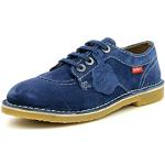Chaussures oxford Kickers bleues en caoutchouc Pointure 39 look casual pour femme en promo 