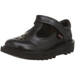 Chaussures Kickers Kick noires en cuir Pointure 38 look fashion pour femme 