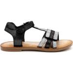 Sandales Kickers noires en cuir à scratchs Pointure 25 pour fille en promo 